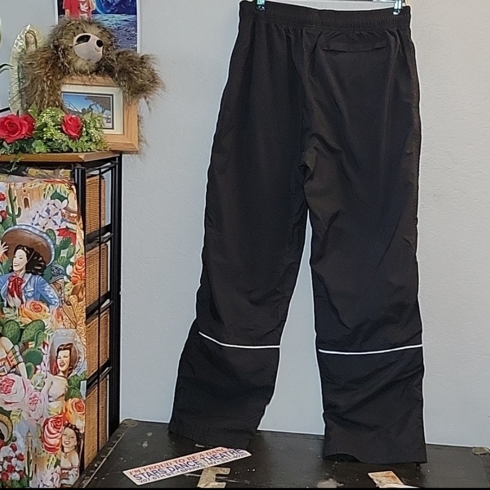 HARROW AXL Lined Pants Zipper Leg Black
